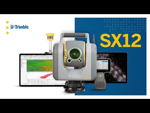 Trimble SX12 scanning total station