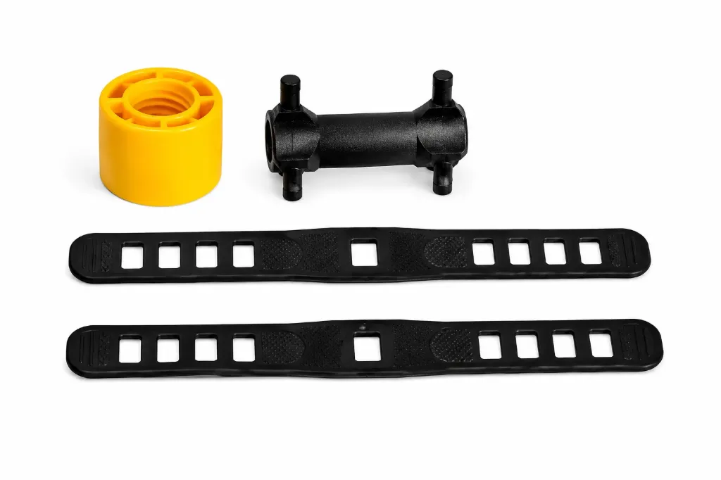 [120523-BLK-GEO] DA2 Accessory Pack - Battery Mount and 5/8 x 11 Push-fit Pole Cap  (5 pack)
