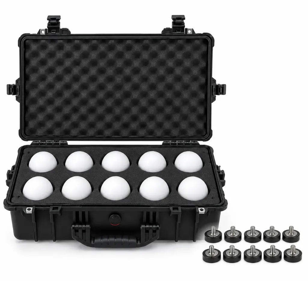 Scanner Kit: SCANNER SPHERE100MM W/MAGNET10EA in hard case