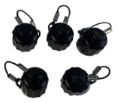 [129312-00-GEO] TNC Antenna Mount Dust Cap (5 Pack)