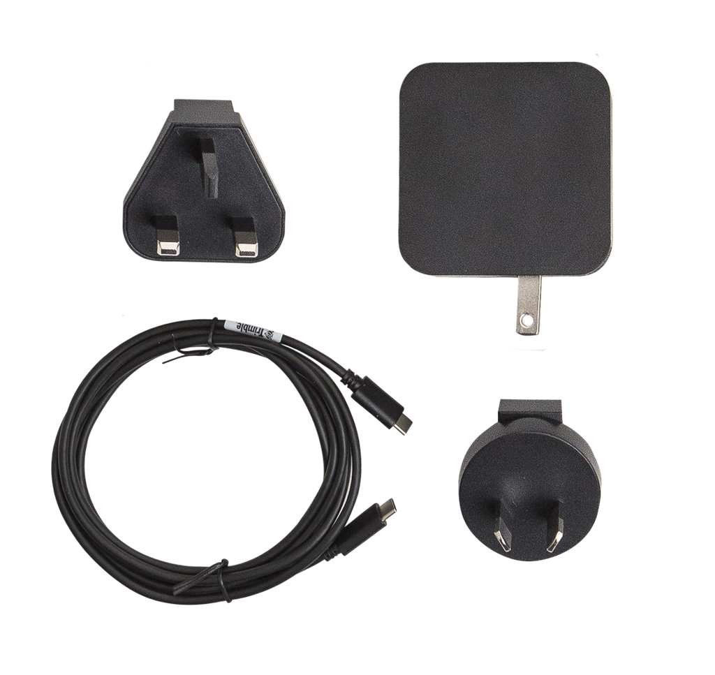 45W AC Wall Charger Kit (includes regional plugs and USB-C to USB-C charge/sync cable) - 5 Pack