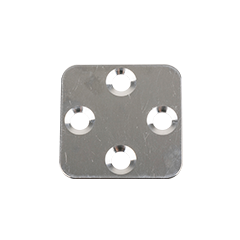 [124721-00-BLK-GEO] Antenna Handle Mount Plate - Replacement - Bulk (10) pack