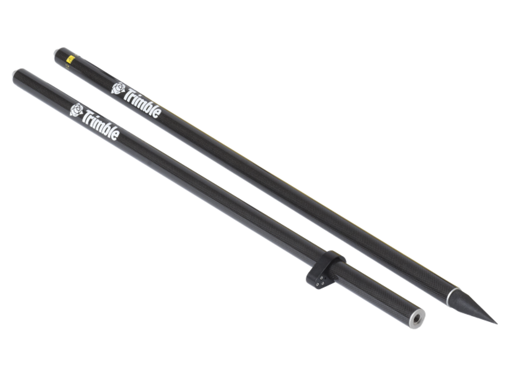 Canne en carbone Trimble - Fixe 2m - morceaux vissés de 2 x 1m - sans bipode