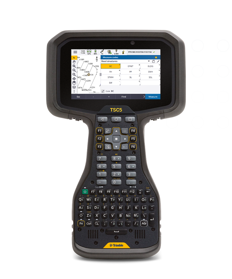 Trimble TSC5 - Contrôleur - WWAN Worldwide region