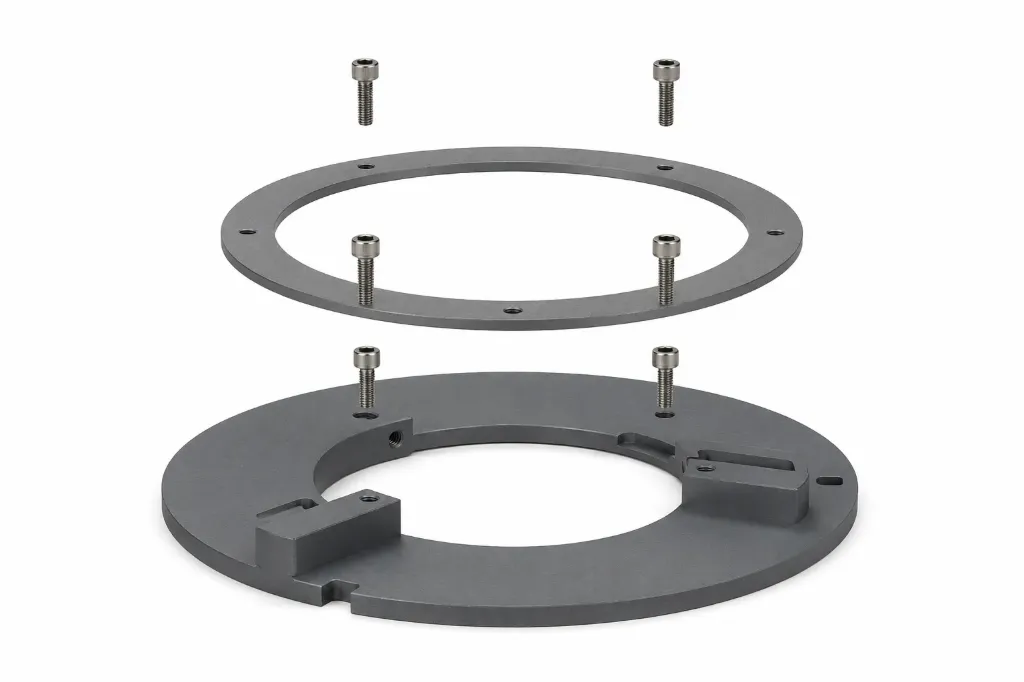 Adapter for pillar plate pole and wall console