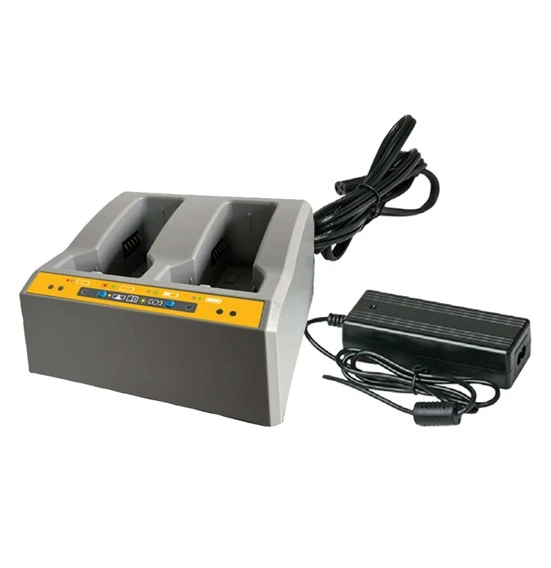 Trimble Geospatial Accessory - Dual Slot Battery Charger with Power Supply and Power Cord (Europe)