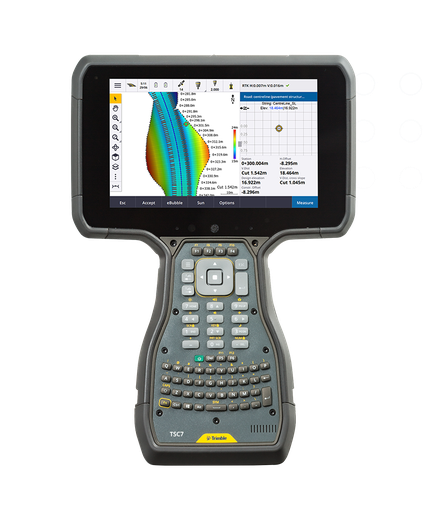 [TSC7-2-1111-00] Trimble TSC7 V2 - Contrôleur - QWERTY keypad USB/Serial boot NA/EMEA region Standalone